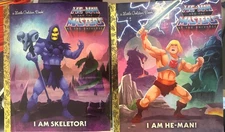 I Am Skeleton & He-Man and the Masters of the Universe Lot 2 Little Golden Book