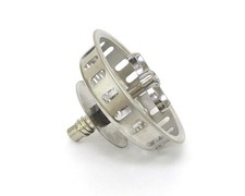 Kitchen Sink Basket Strainer for 3.5-in Drain Stainless Steel Twist Lock