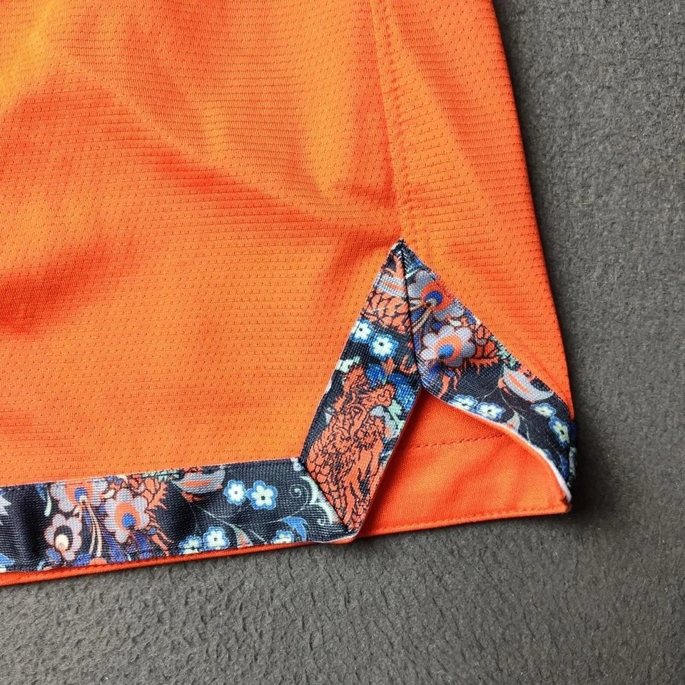 Nike Basketball Shorts Mens Medium Orange 10" DNA Basketball Floral Trim BV9446 - Image 2 of 4