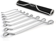 50-degree Offset Wrench Set Sae Double Box End Wrench Set 8-piece 14 To 1 50-degree Offset Wrench Set Sae Double Box End Wrench Set 8-piece 14 To 1
