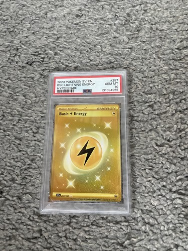 Basic Lightning Energy graded PSA 10 for sale on eBay
