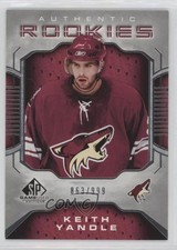 2006-07 SP Game Used Edition Authentic Rookies 863/999 Keith Yandle #143 01ks
