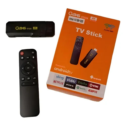 TV Stick Android Ultra HD WiFi Mini Box con Telecomando 8GB+128GB 4K Smart TV foto 6