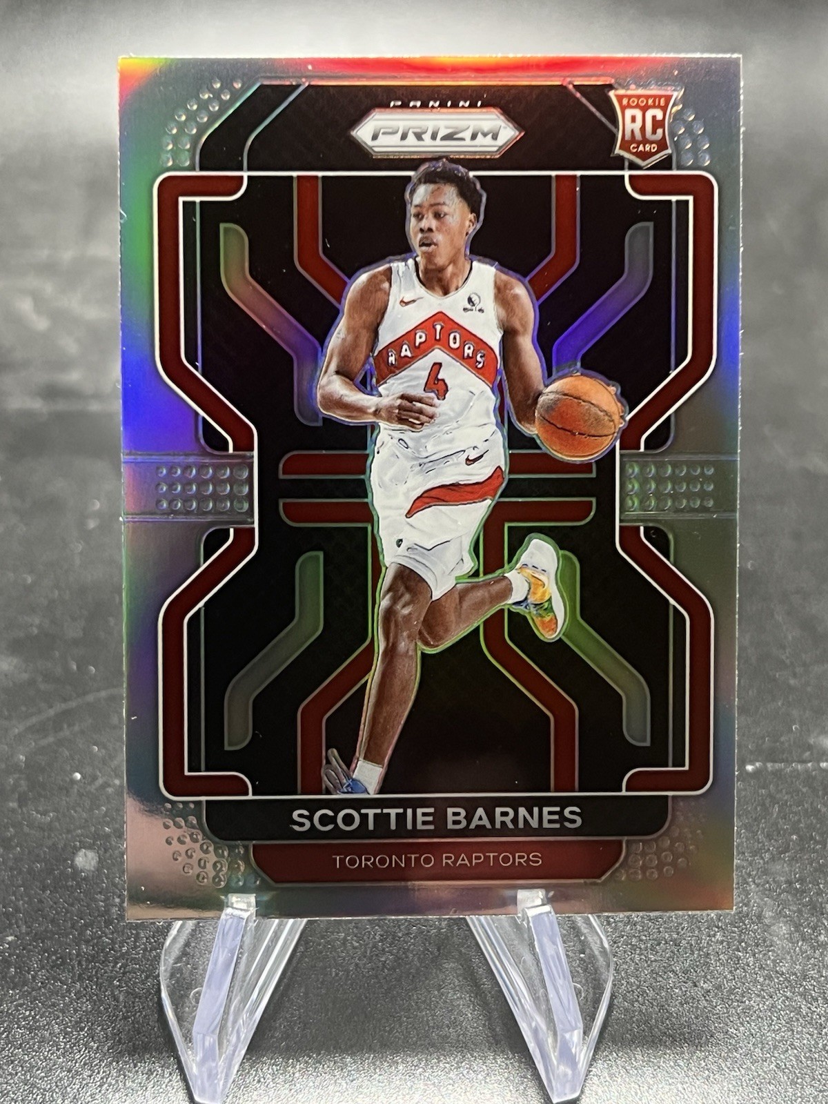2021-22 Panini Prizm Silver Prizm Scottie Barnes #320 RC
