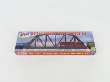 HO Scale Atlas 888 18" Through Truss Code 100 Single Track Bridge Kit