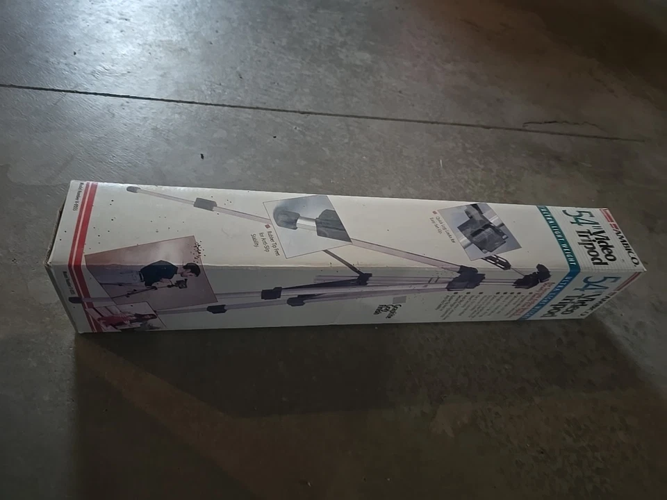 Vintage Ambico 54" Video Tripod V-0555 - Image 4 of 4