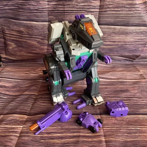 Vintage Transformers G1 Trypticon 1986 City Decepticon Base Figure Untested