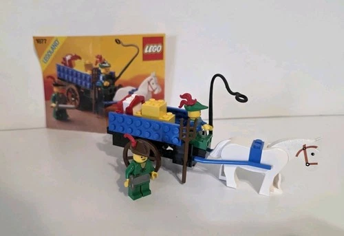Lego Castle 1877 Crusaders Cart Smugglers 100% Complete With Instructions