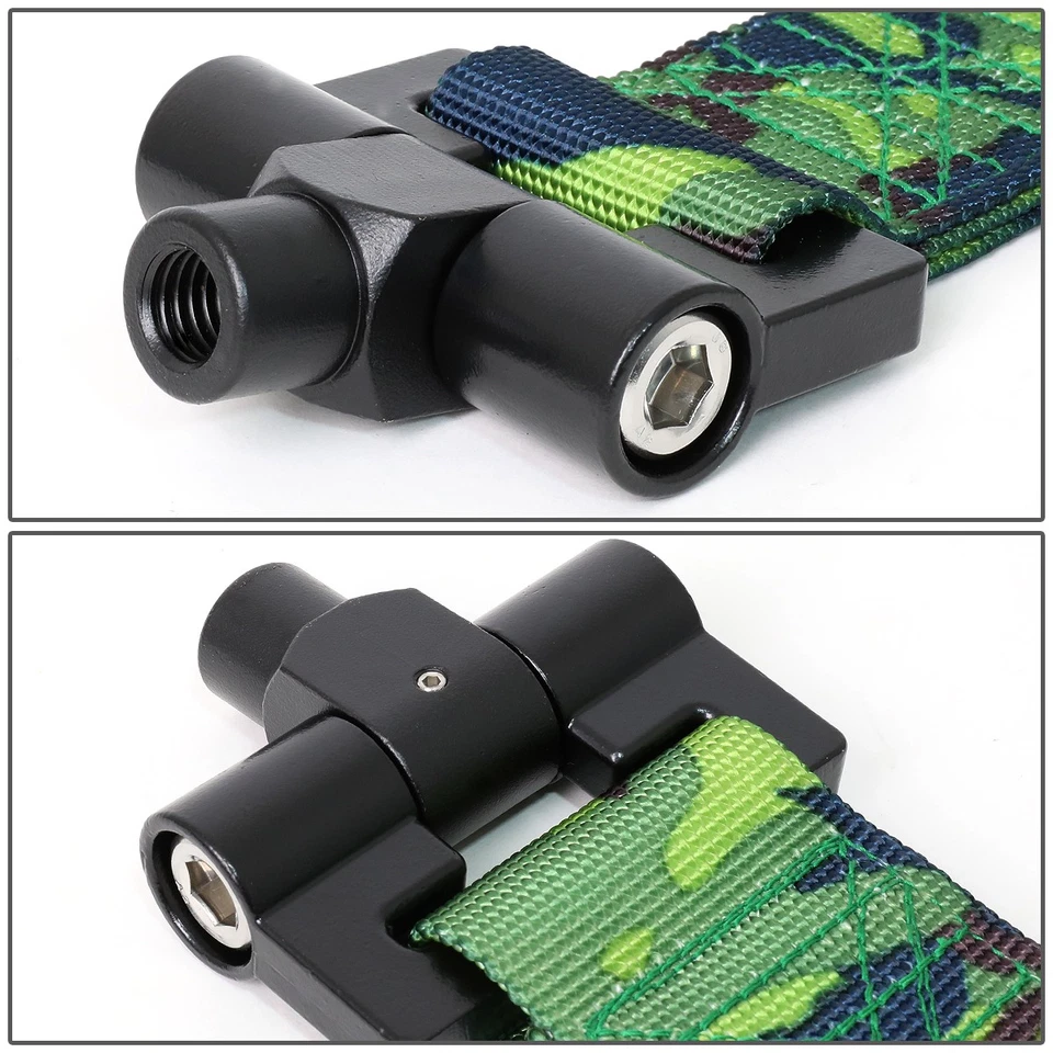 NRG TOW-E30CM1 Carreras Aluminio Coche/Auto Delantero Nylon Gancho de Remolque Correa de Remolque Cinturón Foto 3 de 4