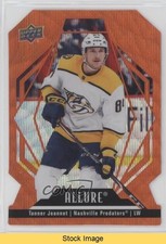2022-23 Upper Deck Allure Orange Slice Die-Cut Tanner Jeannot #91 READ 0mf0