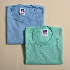 Vintage Russell Athletic Youth S Basic T-Shirts - Lot of 2 - 4400
