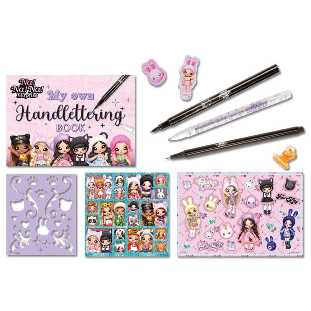 Na!Na!Na! Lettering Writing Set + Book 26x19x3