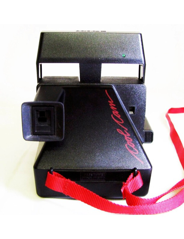 Vintage Polaroid Cool Cam 600 Red & Black Instant Film Camera awesome