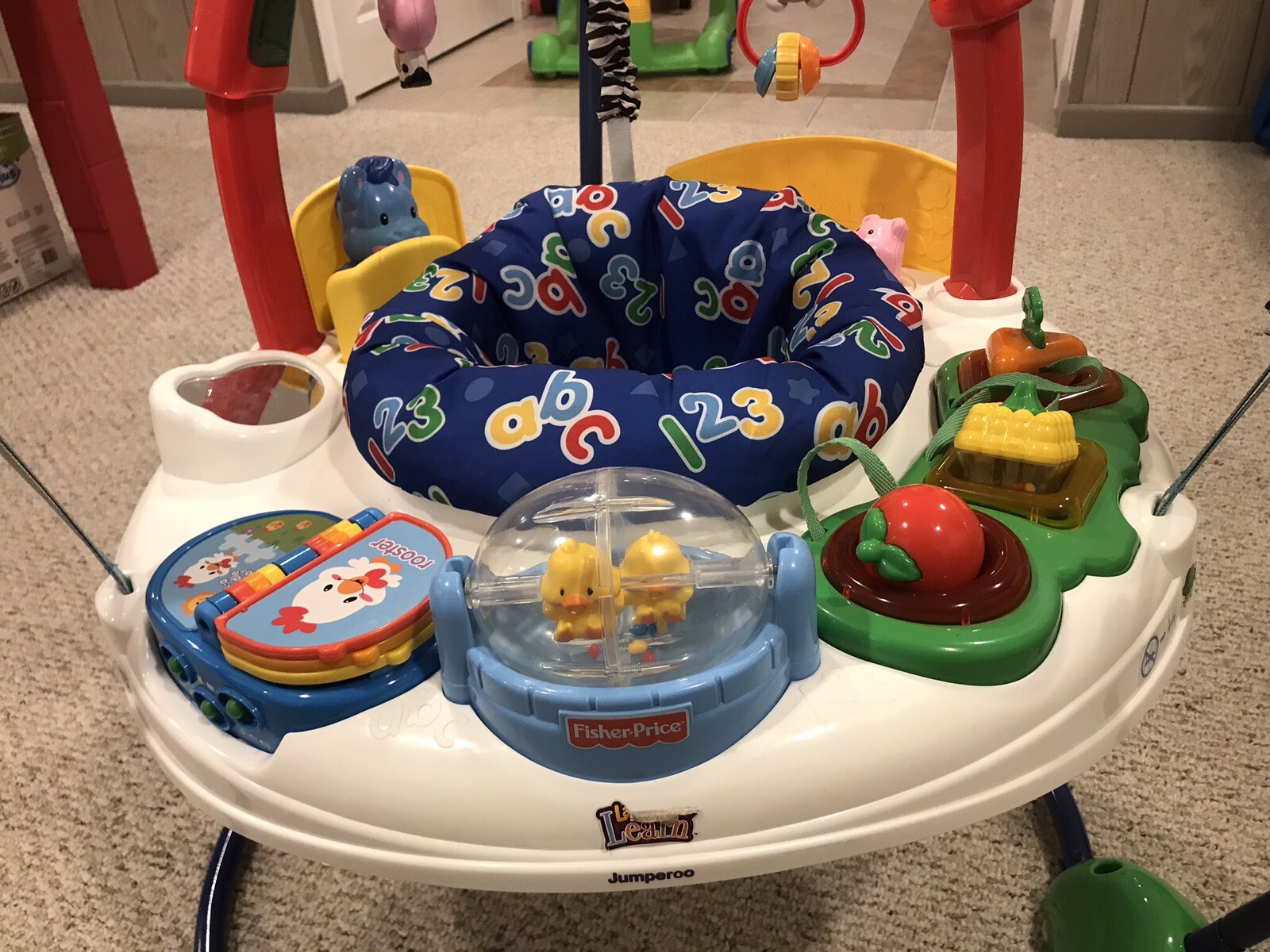 fisher price farm jumperoo