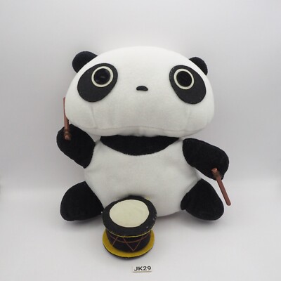 JK29 Tarepanda Panda Drum San-x Plush 7'' Stuffed Toy Doll Japan