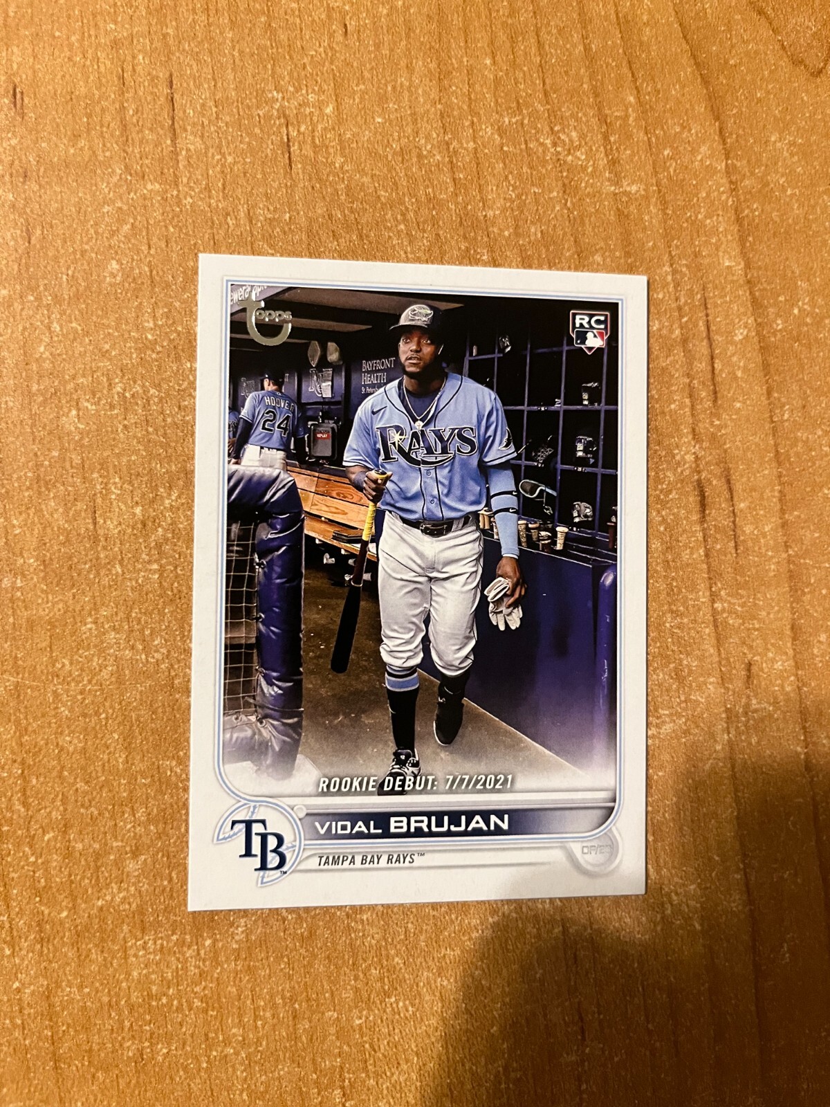 2022 Topps Update - Vidal Brujan - #US8 Vintage Stock Parallel #d 62/99