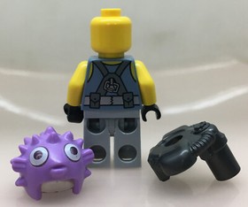 LEGO&reg; - Minifigure Ninjago Movie Puffer Set 70611 Water Strider Blowfish - njo326