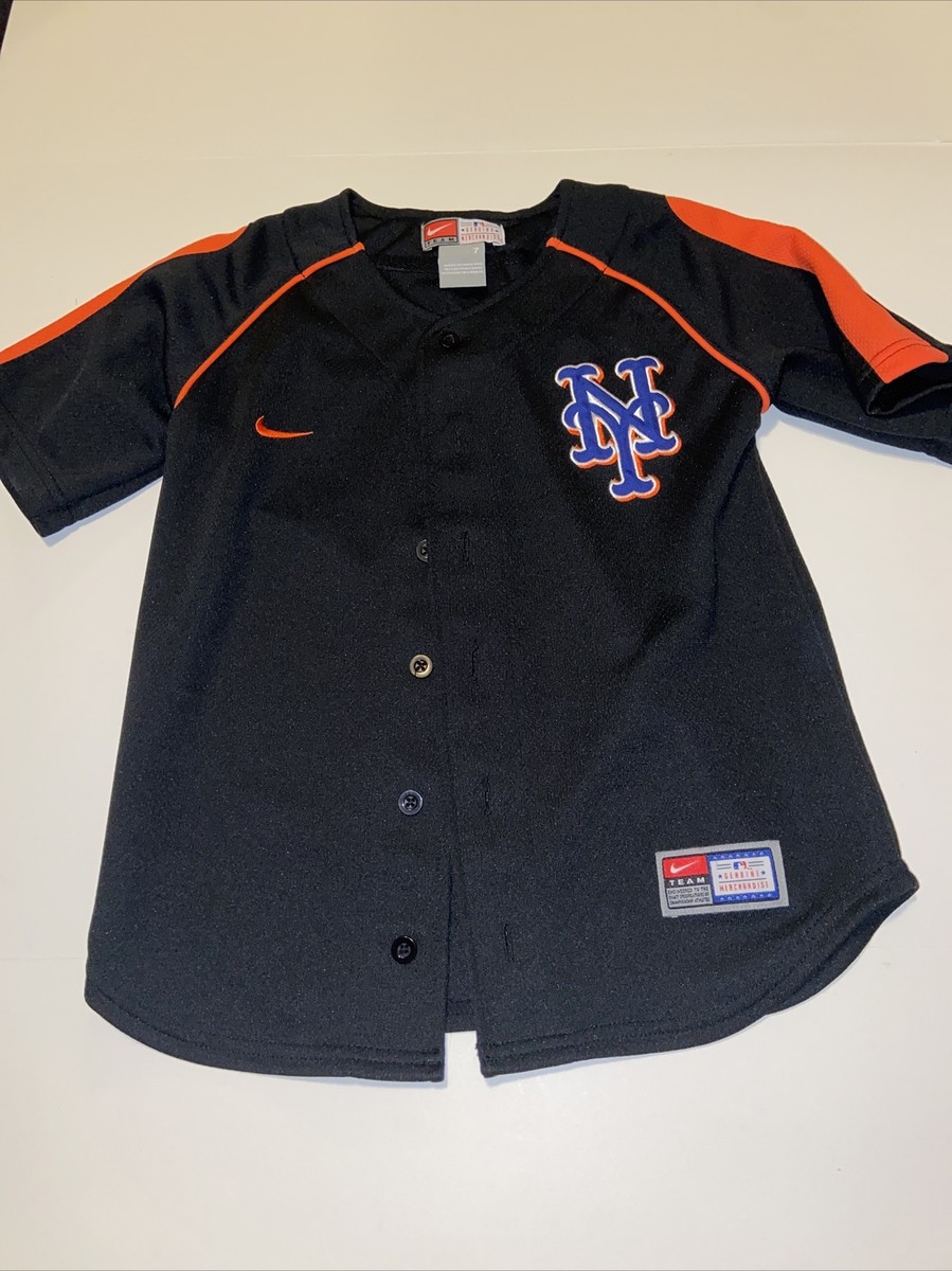 nike black mets jersey