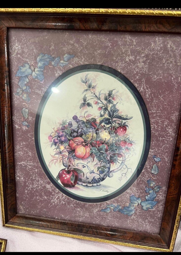 Vintage home interior wall pictures, Set Of Three. eBay