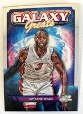 2023-24 TOPPS CHROME COSMIC GALAXY GREATS GG8 DWYANE WADE HEAT