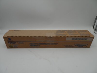 Original Konica Minolta A33K252 TN-512 TN512Y Toner yellow für C454 C554 in OVP