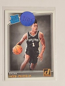 2018-19 Donruss Lonnie Walker IV RATED ROOKIE RC #174 San Antonio Spurs