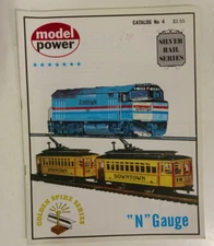 Vintage Model Power 1981 "N" Gauge Catalog No 4