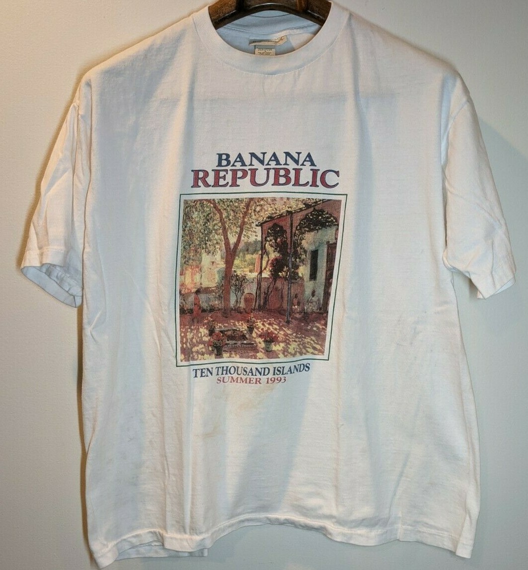 vintage banana republic t shirt