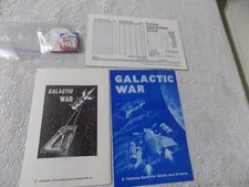 Galactic War Tabletop Game  - Hertiage Models 1976 Complete