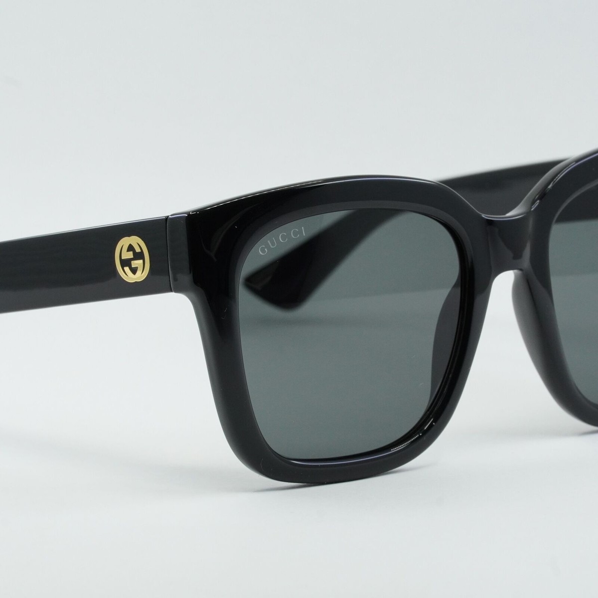 New GUCCI GG1338S 001 Black/Smoke 54-19-140 Sunglasses | eBay