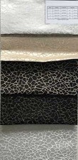 Tela bordada jacquard metalizada grava, 58" de ancho, | Decoración del hogar