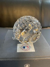 TAMPA BAY DEVIL RAY'S WATERFORD CRYSTAL LIMITED EDITION BASEBALL 543/1000 COA