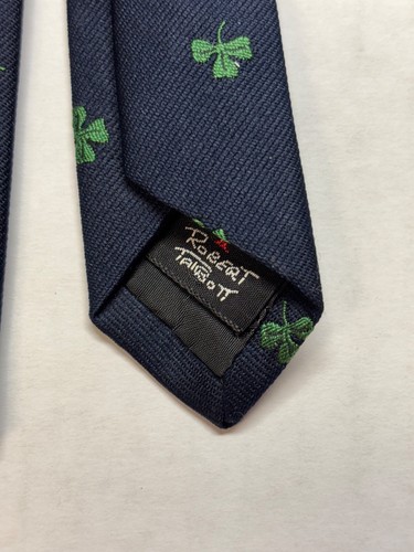 Robert Talbott Clover Neck Tie Mark Chrisman Florida 56 inches - Picture 8 of 10