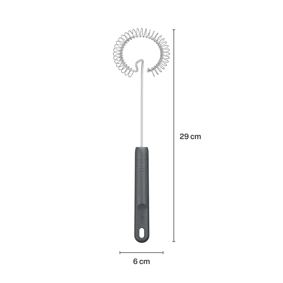 Batidor de salsa - Paja de trigo/alambre sostenible - Batidor para salsa de cocina - Manual... Foto 2 de 4