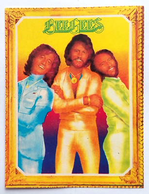 1978 Navarrete MY FAVORITES Cromo #243 BEE GEES Barry Robin Maurice Gibb VTG