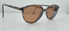 Vintage Metropolis 8681 Brown Oval Sunglasses FRAMES ONLY ltaly