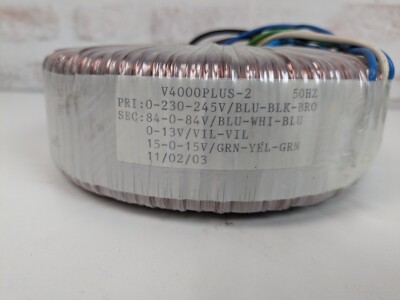 Ringkerntrafo für V4000Plus Endstufe American Audio 84/13/15V-230-245V 50Hz