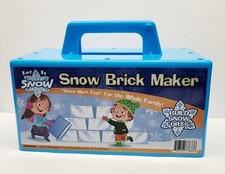 Let It Snow - Blue Snow Brick Maker - NEW
