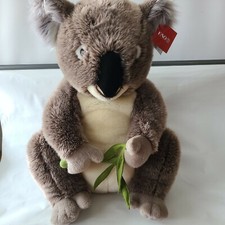 FAO Schwarz Koala Bear Eating Bamboo Plush Stuffed Animal For Toys R US 23" HUGE