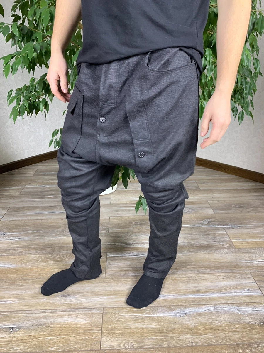 OAMC Virgin Wool Drop Crotch Pants men - Glamood Outlet