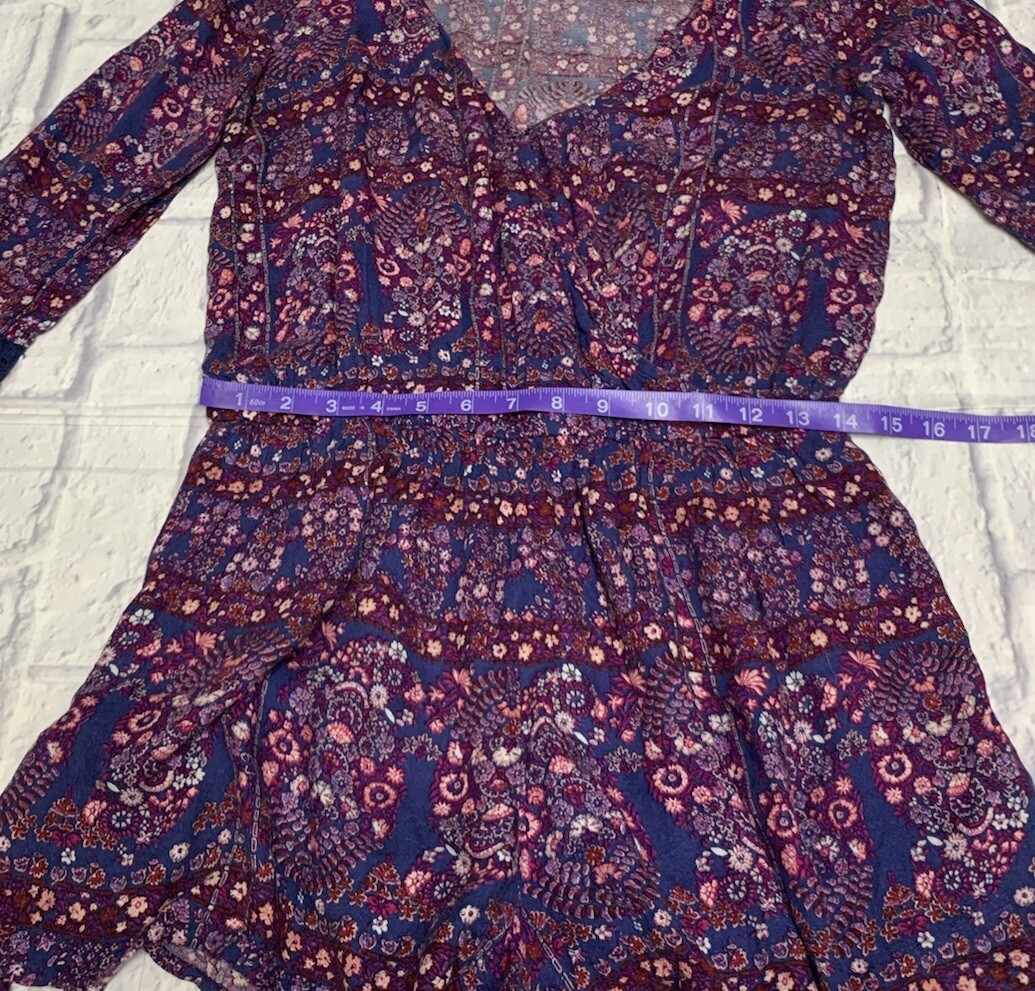 American Eagle Romper Patchwork Prairie Medium - image 7