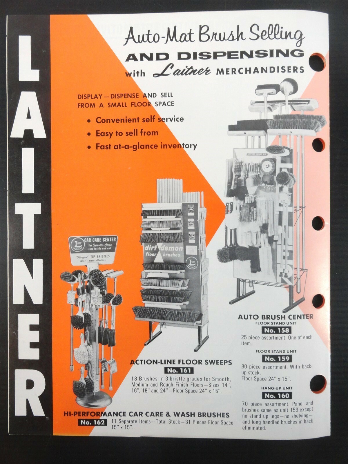1978 Vintage LAITNER BRUSH CO "Automotive Brushes" Jobbers 16 pg