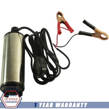 12V 30L/MIN DC Electric Submersible Transfer Pump Fuel Diesel New Water Oil