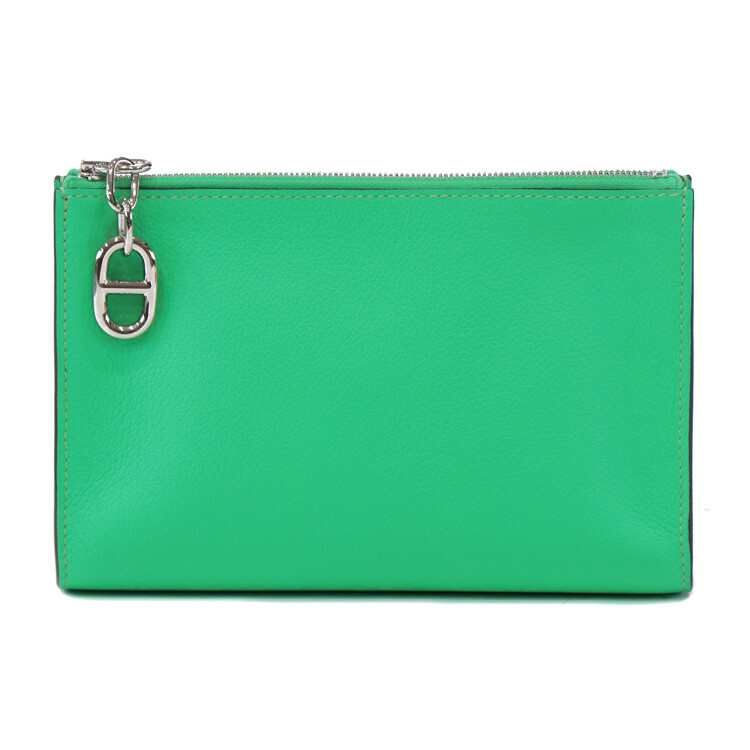 Hermes Pouch Zip Angor Pm Chaine D'Ancre B Engraved 2023 Hermes Pouch Zip Angor Pm Chaine D'Ancre B Engraved 2023