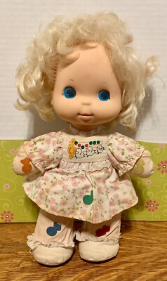 Vtg 1974 Mattel Baby Doll Melody Love Notes Mary Had a Little Lamb