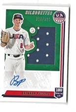 2022 Panini USA Stars and Stripes Brennan Phillips Auto/GU #SIL-BP SN 336/399