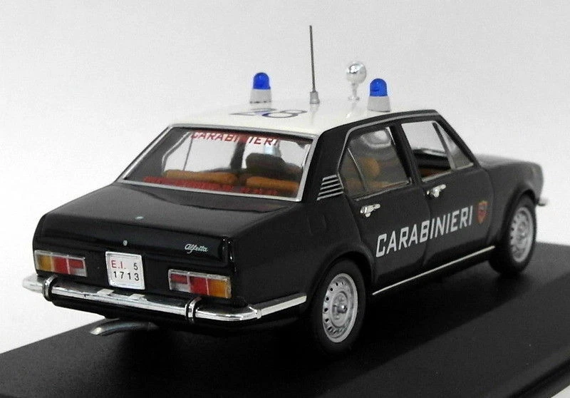 Minichamps 1/43 Scale 400 120290 - 1972 Alfa Romeo Aletta 1.8 - Carabinieri - Image 3 of 4