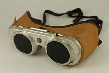 Vintage Bulgarian Safety Welding Glasses 1950's RARE