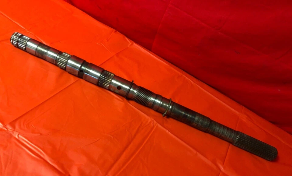 MOPAR 904 TORQUEFLITE AUTO TRANSMISSION OUTPUT SHAFT MAIN 21 1/2 LONG DODGE - Image 3 of 4