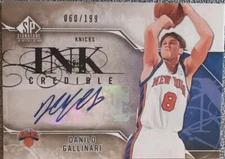 DANILO GALLINARI 2009-10 SP Signature Edition INKcredible AUTO /199 Knicks Bucks